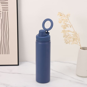 Frasco de atleta con logotipo personalizado de 18oz y 32oz con almacenamiento para teléfono Material aislado único de acero inoxidable 304 - Product Image 6