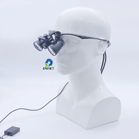 Loupe colorée EUR PET Meilleure qualité Loupe dentaire chirurgicale Microchirurgie Loupe binoculaire Kepler vétérinaire