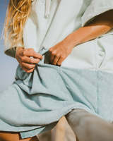 Poncho de surf à capuche personnalisé pour adultes et enfants, serviette de bain à manches courtes pour la plage, la natation et la plongée, robe de change avec capuche