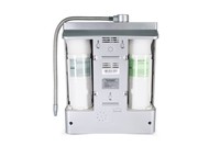 Ioniseur d'eau alcaline à 7 plaques avec double filtre, prêt pour l'abonnement, nettoyage automatique, alerte vocale, CE, double tension, OEM, points clés de vente