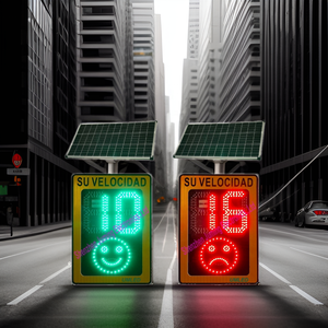 Señales de Tráfico LED con Radar Digital para Mostrar la Velocidad, Directas de Fábrica, con Indicaciones de Sonrisa y Lágrima para Mostrar la Velocidad - Product Image 1