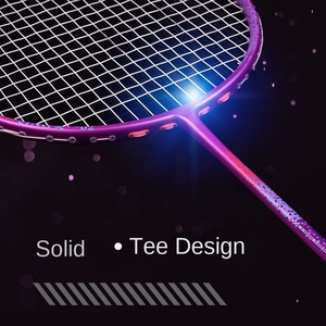 <span class=keywords><strong>Raquette</strong></span> de <span class=keywords><strong>badminton</strong></span> transfrontalière, niveau compétition, ultra-légère, 75-79g, entièrement en carbone, poignée G5, classe attaque-défense - Product Image 3