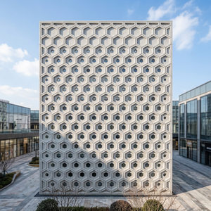 Muros Cortina de Aluminio Tejidos Contemporáneos con Recubrimiento en Polvo Anticorrosión para Exteriores de Edificios - Product Image 4