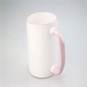 Prosub - Taza de Cerámica Sublimable al por Mayor, 11 oz, con Borde de Color, para Impresión Personalizada, con Asa - Product Image 5