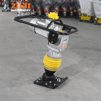 Pilonneuse électrique ZUJI HCD100 220V 380V 3kW à tension personnalisable, compacteur de sol, engin de construction