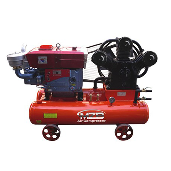 MZB Manufacturer Price High Power diesel Engine Driven air Compressor 200 Liter