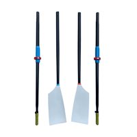 Remo de Kayak de Fibra de Carbono, Ligero y Duradero, 293 cm, para Lagos y Ríos