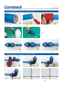 COMEBACK <span class=keywords><strong>Fastpipe</strong></span> 1,2 Zoll 30 FT kleine Haushaltsreifen-Ausbesserrohr-Kits Luftrohr-Kits und Einzel komponenten - Product Image 6