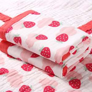 Toalla de Tela para Bebé del Fabricante, Manta Envolvente de Muselina para Bebé con Estampado Digital Tejido - Product Image 2