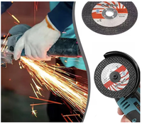 Disque de découpe de 3 pouces (75 mm) à grain 46 pour métal, acier inoxydable, aluminium, débavurage, disque abrasif