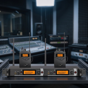 Système de monitoring intra-auriculaire sans fil Mono DS300 avec connecteur XLR, sans batterie incluse - IEM audio de scène pour les performances de groupe - Product Image 3