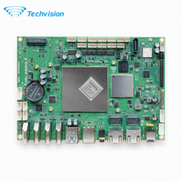 Computadora de Placa Única Techvision 3356A RK3588 SBC 6TOPS NPU, 8GB RAM, 32GB EMMC, Gateway de Computación de Borde, Computadora Industrial