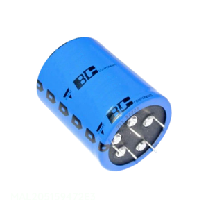 Distribuidor Autorizado, Condensador de Aluminio con Orificio Pasante, 4700UF, 20%, 100V, RADIAL, MAL205159472E3, 4700 uF - Product Image 1