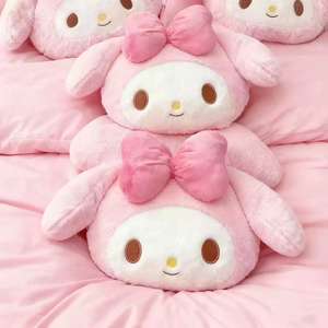 Manta de Peluche Kulomi Melody, Muñeca de Peluche <span class=keywords><strong>para</strong></span> <span class=keywords><strong>Dormir</strong></span>, Conejo de Peluche, Muñeca Grande de Peluche, Regalo de Cumpleaños - Product Image 1