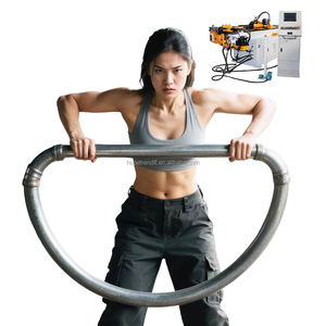 Dobladora eléctrica de tubos de acero inoxidable y aleación, máquina dobladora de tubos de 2 ejes CNC, dobladora de tubos hidráulicos para hierro de cobre, 38 - Product Image 5