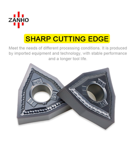 Zanho tùy chỉnh cnmg chèn cacbua CNC công cụ wnmg tnmg dnmg vnmg cho thép/Thép không gỉ/gang PVD lớp phủ OEM - Product Image 4
