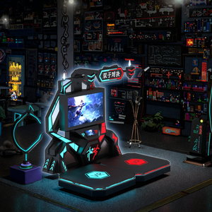 Nouvelle machine de jeu d'arcade JiaYi JY-SZDJ02S pour centre commercial, jeu de tir à deux joueurs, dispositif de réalité <span class=keywords><strong>virtuelle</strong></span> 9D, en bois, Guangdong - Product Image 5