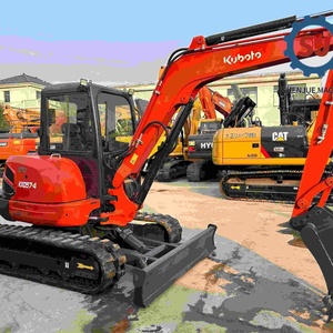 Offre Spéciale : Mini-Excavatrice Kx057-4 d'occasion, importée du Japon, sur chenilles, garantie 1 an, petit rayon de braquage, équipement de construction, moteur d'occasion - Product Image 2