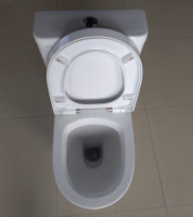 WC moderne en céramique, style occidental, avec siphon en P, ensemble de 2 pièces