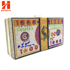 Diomo — sac à main en cristal, sac à bandoulière de fête avec strass, nouvelle collection <span class=keywords><strong>2020</strong></span> - Product Image 5