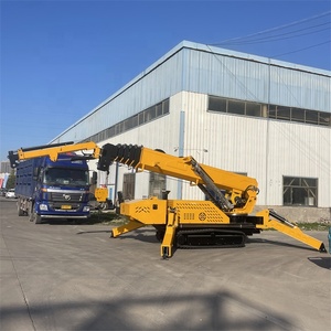 מנוף זחילה 8 טון קטן עם הרמת עכביש שלט רחוק ומנוף הידראולי נייד - Product Image 6