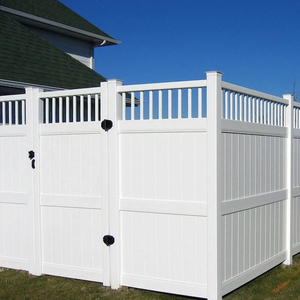 Paneles de Cerca de Privacidad Blancos Clásicos de 6 pies, Paneles de Cerca de Vinilo PVC de 6x8 y Postes, Pared de Privacidad de Plástico PVC para Jardín y Hogar, para Exteriores - Product Image 5