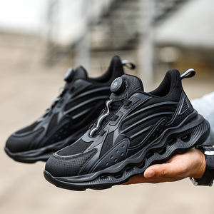 Nuevo Diseño 2023, Calzado de Seguridad con Punta de Acero, Antideslizante, Impermeable, Color Negro, para Hombre, Industria Pesada - Product Image 6