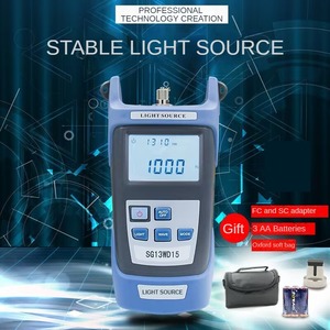 Thiết Bị Quang Học Cầm Tay Tiện Dụng Nguồn Sáng Sợi Quang Ổn Định Bước Sóng Kép 1310/1550nm - Product Image 2