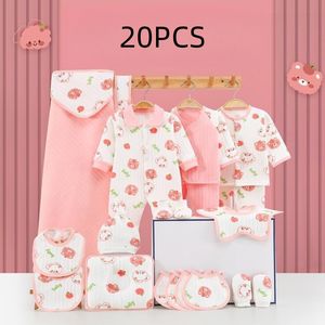 Primavera otoño recién nacido Luna Llena Vetement Bebe 0 24 Mois ropa de bebé caja de regalo conjunto - Product Image 6