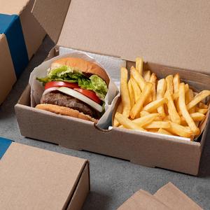 Tùy chỉnh thực phẩm takeout Giao hàng bao bì Hàn Quốc dùng một lần lấy đi Croissant ăn trưa Kraft Giấy hộp bánh sandwich với cửa sổ - Product Image 5