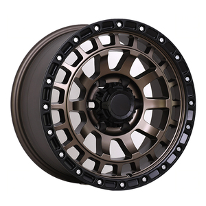 Jantes tout-terrain 17x8.5 18x8.5 ET0 20 5x150 6x139.7 compatibles avec Toyota Prado J120 J150 4Runner Tacoma FJ Cruiser Hilux, finition noir mat - Product Image 3