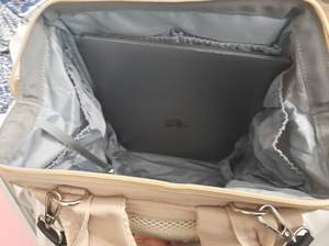 Sac à langer multifonctionnel pliable et imperméable pour poussette, sac à dos pour bébé, sac à langer avec berceau pour maman, échantillon gratuit - Product Image 4