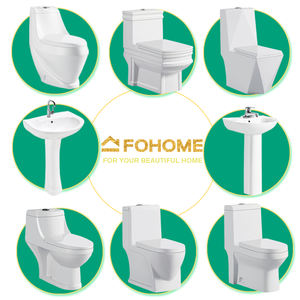 Fohome חתיכה אחת wc כלי סניטריים <span class=keywords><strong>4</strong></span> אינץ 'לשטוף אמבטיה מקלחת מקלחת ערבית - Product Image 2