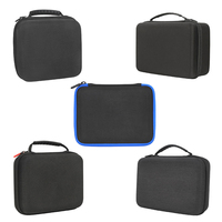 Étui de transport rigide en EVA imperméable avec poignée portable, fermeture éclair fluide, étui à outils léger, pochette universelle pour gadgets de voyage