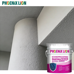 Pintura Acústica Líquida con Recubrimiento de Reducción de Ruido a Base de Agua Phoenix Lion para Paredes, Aislamiento Acústico Ignífugo - Product Image 1