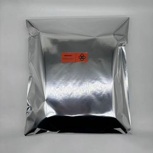 Bolsas de Correo de Polietileno Impresas con Logotipo Personalizado al por Mayor, Bolsas de Envío Metálicas Plateadas para Prendas - Product Image 2