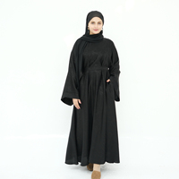 Loriya Abaya Fabricant Robes Modestes Vêtements Ethniques Robes Longues Abaya Fermée Avec Hijab Abaya Femmes Robe Musulmane