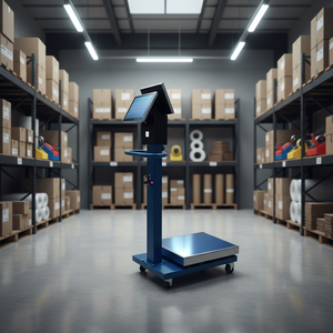Platform <strong>Scale</strong> Touch Screen Vegetables Platform Type <strong>Weighing</strong> <strong>Scale</strong> - Product Image 6