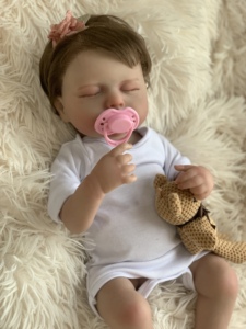 23 남자 Bebe Kawaii 여섯 레이디 보이 장난감 액션 Kokeshi BJD 세트 소프트 모델 장난감 봉제 인형 다시 태어난 인형 어린이를위한 손 파스텔 - Product Image 5