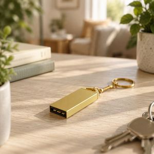 Memoria USB Metálica de 4 GB, Ligera, con Logotipo Personalizado, para Empresas, Archivo Interno y Gestión de Datos - Product Image 2