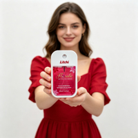 Flacon pulvérisateur de savon liquide personnalisé, pulvérisation continue, rechargeable, 45 ml, carré, coloré, cosmétique, à clipser, à base d'alcool, pour enfants