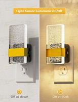 LOHAS Veilleuse acrylique dorée Applique murale moderne de luxe Éclairage de nuit LED Lampe de lit à intensité variable Veilleuse pour chambre d'enfant