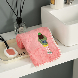 Cartoon Coral Fleece Bath <b>Towel</b> 70x140cm Quick Dry Home Use - Product Image 3