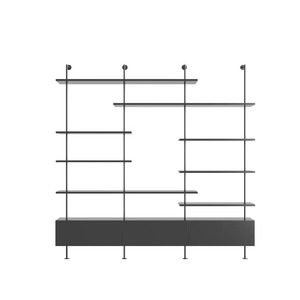 <span class=keywords><strong>Ripiano</strong></span> in ferro regolabile da parete in stile moderno minimalista italiano con 6 ripiani <span class=keywords><strong>mobili</strong></span> da soggiorno - Product Image 6