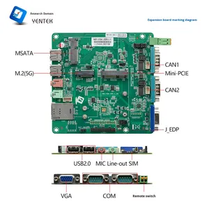 Yanyu N8250Z-V ใหม่ DDR4 SSD มินิคอมพิวเตอร์ควบคุมอุตสาหกรรม I5พอร์ตเครือข่ายคู่2พอร์ตอนุกรม6/<span class=keywords><strong>8</strong></span>/10 Gen เครื่องคอมพิวเตอร์เชิงอุตสาหกรรม - Product Image 4