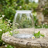 Groothandel glazen voorraadpotten set multifunctioneel voor bloemen, thee, noten, gedroogd fruit, droge voedingsmiddelen, keukenopbergdecoratie, cadeau