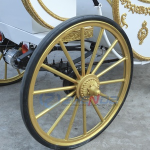 Carroza Fúnebre Blanca de Alta Calidad para Caballos, Carroza para Ataúdes, Proveedor de Artículos Funerarios, en Venta - Product Image 3