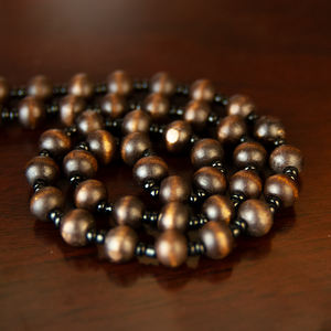 ビザンチン様式正教会ロザリオブロンズ製イエス十字架ペンダントネックレス手作り祈りの数珠カトリックギフト - Product Image 5