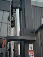 Carrello Elevatore Elettrico HZHI CPD Personalizzabile con Batteria agli Ioni di Litio, Pneumatici Solidi, Montante a Due Stadi, Multi-Terreno, Varie Forche Elettriche