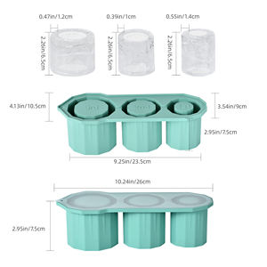 <span class=keywords><strong>Bac</strong></span> <span class=keywords><strong>à</strong></span> <span class=keywords><strong>glaçons</strong></span> en silicone avec couvercles pour Stanley Thermos Vente chaude d'ustensiles de cuisine sur <span class=keywords><strong>Amazon</strong></span> 2025 - Product Image 1